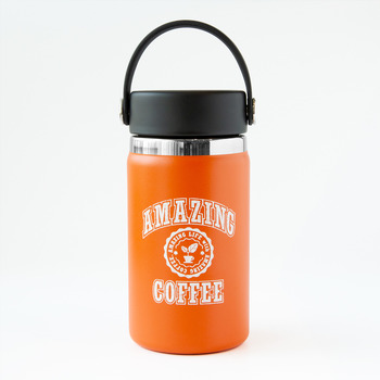 Hydro Flask×AMAZING COFFEE カレッジロゴ コラボトル〈オレンジ〉