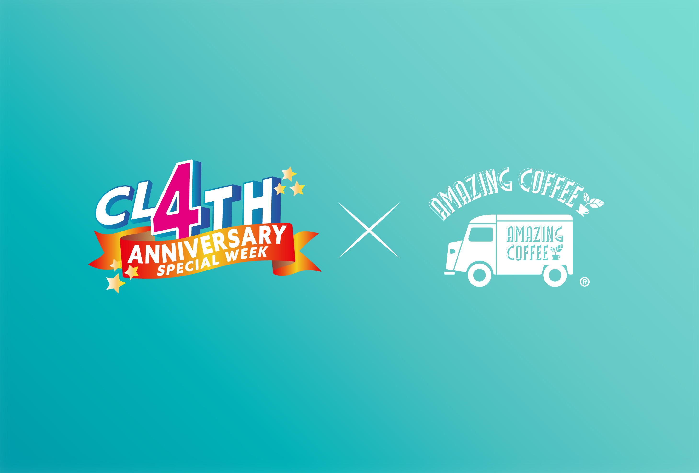 【8月14日(水)START!!】CL 4th Anniversary×AMAZING COFFEE スペシャルコラボレーション決定★