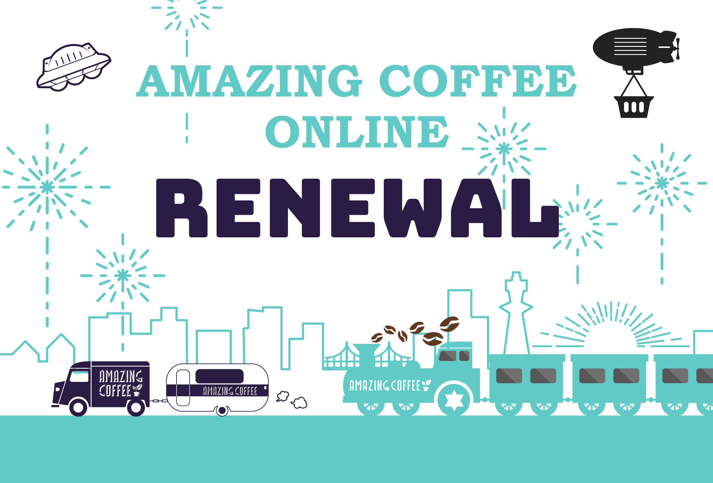 AMAZING COFFEE ONLINE RENEWALのお知らせ